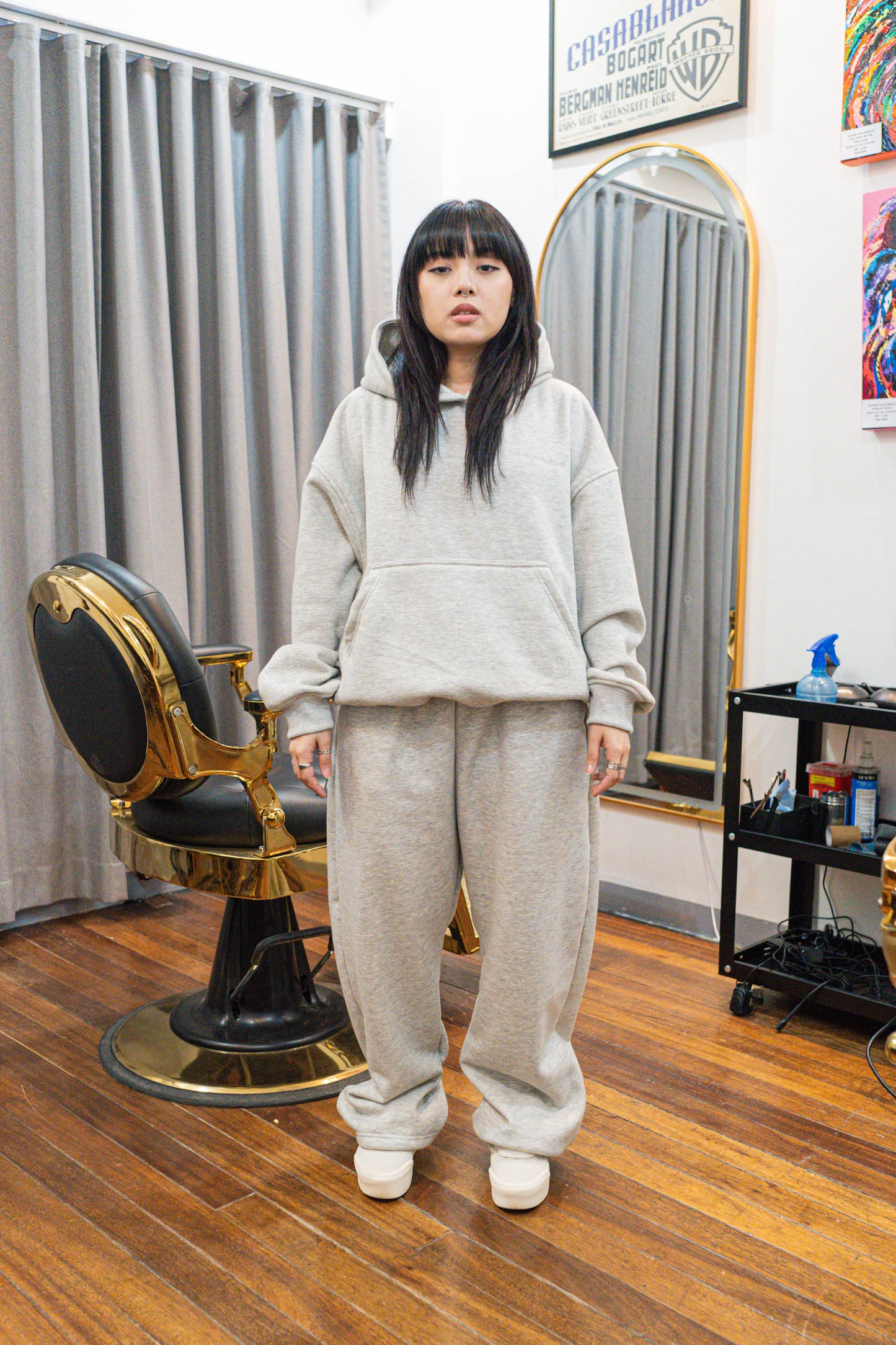HOODIE + SWEATPANTS SET - What you're not changing you're choosing