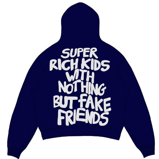 SUPER RICH KIDS FAKE FRIENDS - MIDNIGHT BLUE